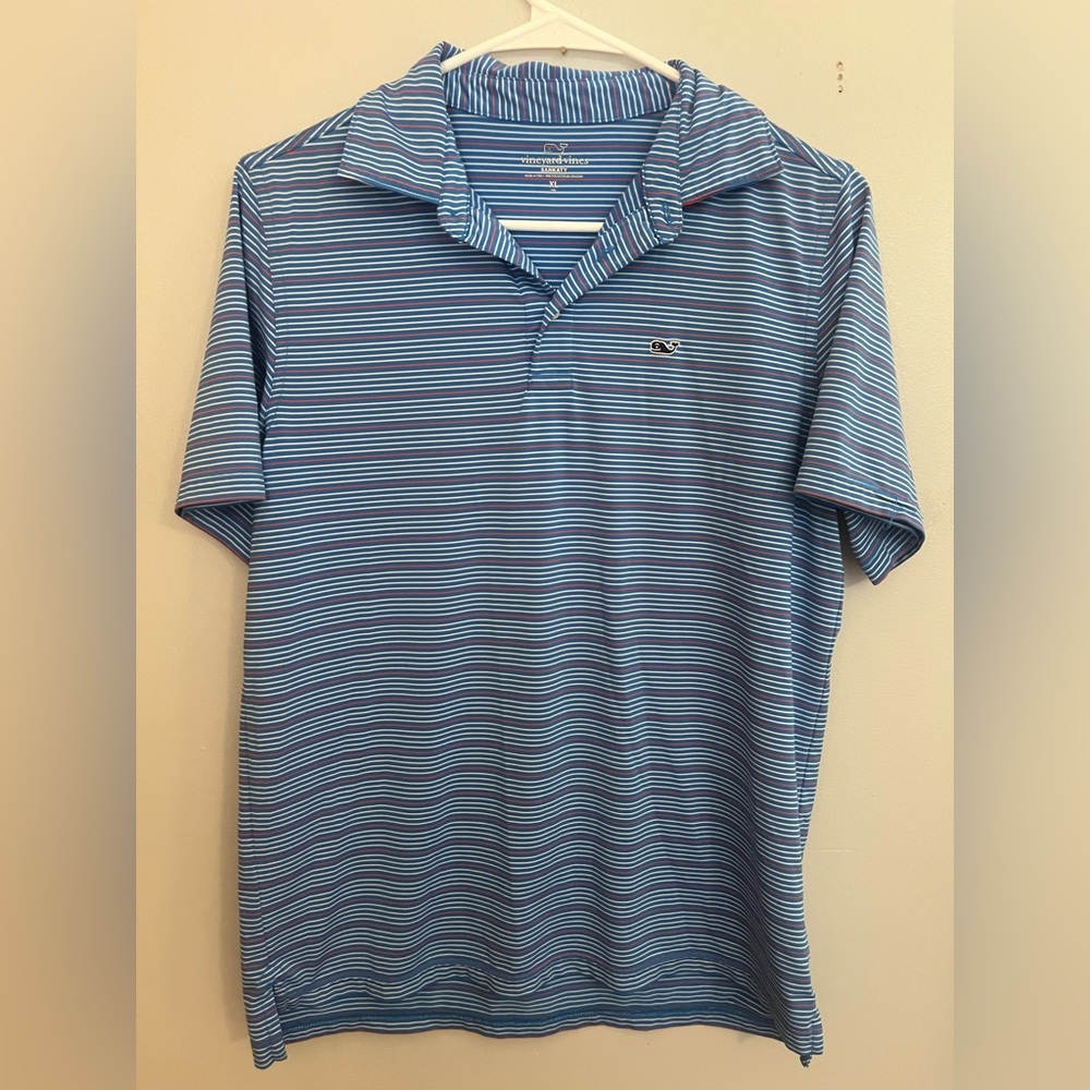 Vineyard Vines Sankaty‎ Performance Polo Size XL (18)